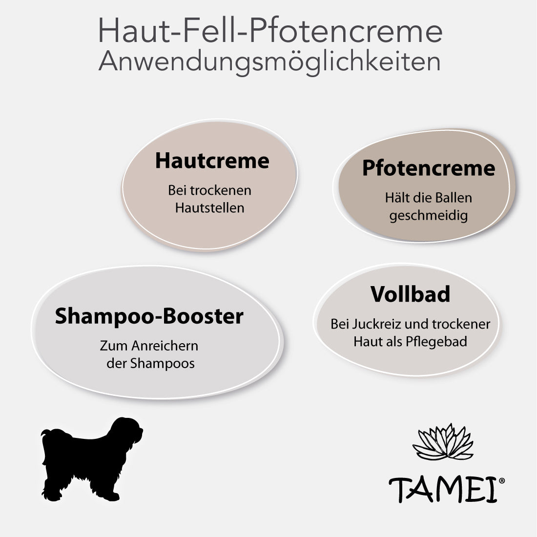 Tamei Haut-Fell-Pfotencreme